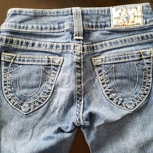 True Religion-Womans jeans.  Size 25 length 33.